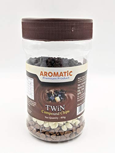 Image of Aromatic Mix Choco Chips (Milk,white and Dark) cake Decoration and cookies Garnishing-450gms