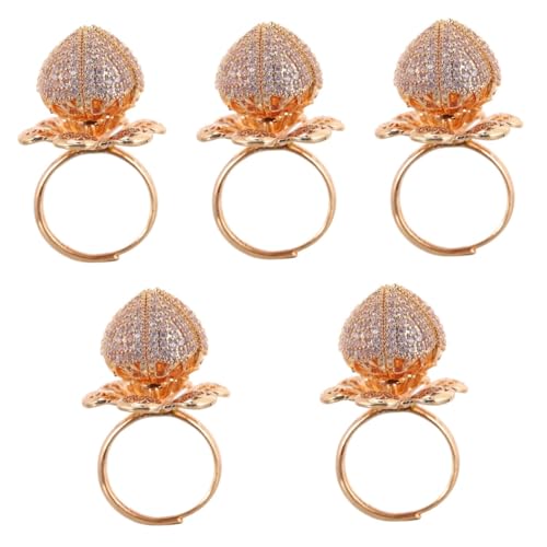 Bague rose ouverte et ajustable pour sublimer vos tenues de soirée et cosplay chic