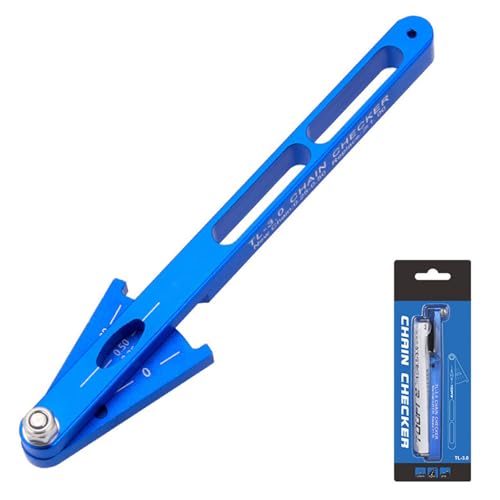 Klaisy Herramienta de aleación de aluminio, herramienta de reparación de cadena de ciclismo de carretera, herramienta de reparación de repuesto para ciclismo y controles posteriores a la conducción