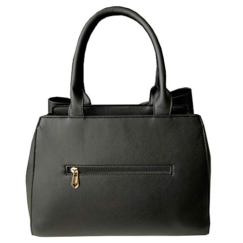 Set de Bolsos para Mujer 2 Piezas Tote con Monedero Negro miniatura 3