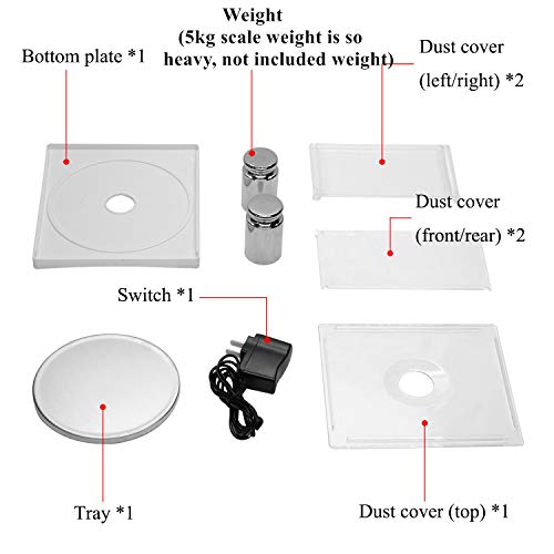 CGOLDENWALL Precision Lab Scale 200gX0.01g Analytical Electronic Balance Digital Laboratory Scale Precision Jewelry Scales Kitchen Precision Weighing Electronic Scales 0.01g Calibrated (200g, 0.01g)