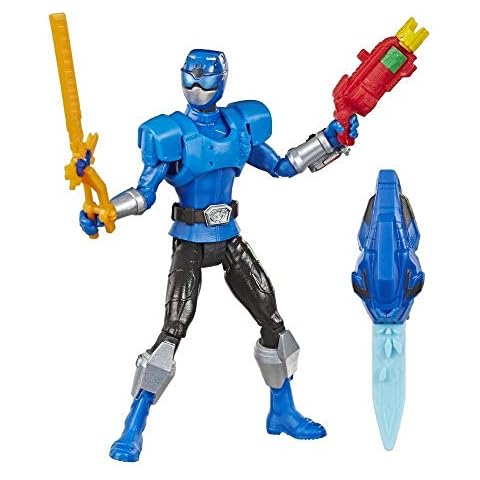 Power Rangers Beast Morphers Beast-X Blue Ranger 15-cm Action Figure Toy inspired by the TV Programme Cover