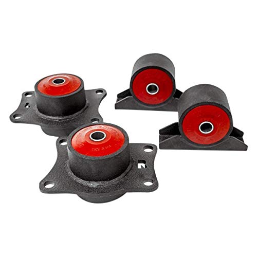 Innovative Mounts 90755-75A Black Bushings (00-09 Honda S2000 F-Series Steel Mounts 75A)