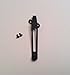 Matte Black Titanium Deep Carry Pocket Clip for Kershaw Blur Knife 1670BLK