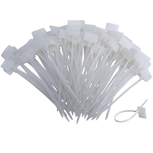 Acmer 160 PCS 6 inch Nylon Cable Marker Self Locking Type，Nylon Cable Ties，Ethernet Wire Zip，Assorted Colors Nylon.