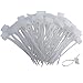 Acmer 160 PCS 6 inch Nylon Cable Marker Self locking Type，Nylon Cable Ties，Ethernet Wire Zip，Assorted Colors Nylon.