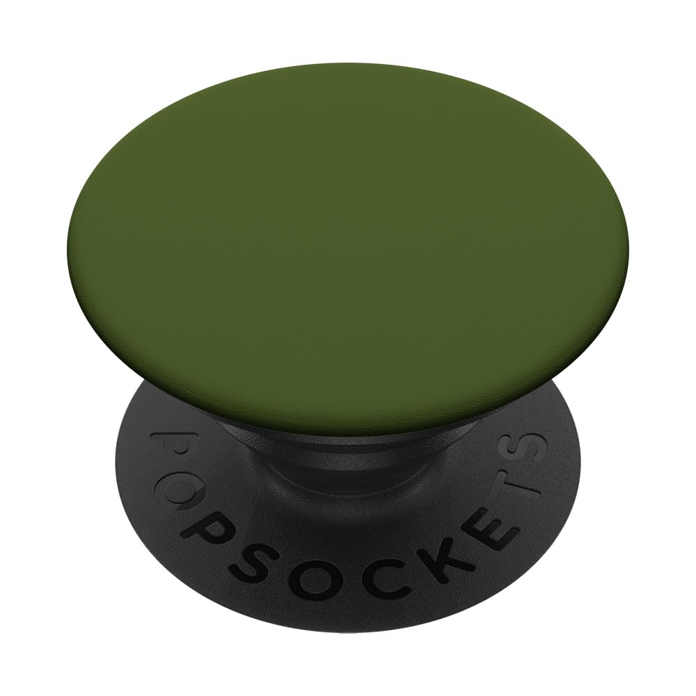 Dark Green PopSockets Swappable PopGrip, Black