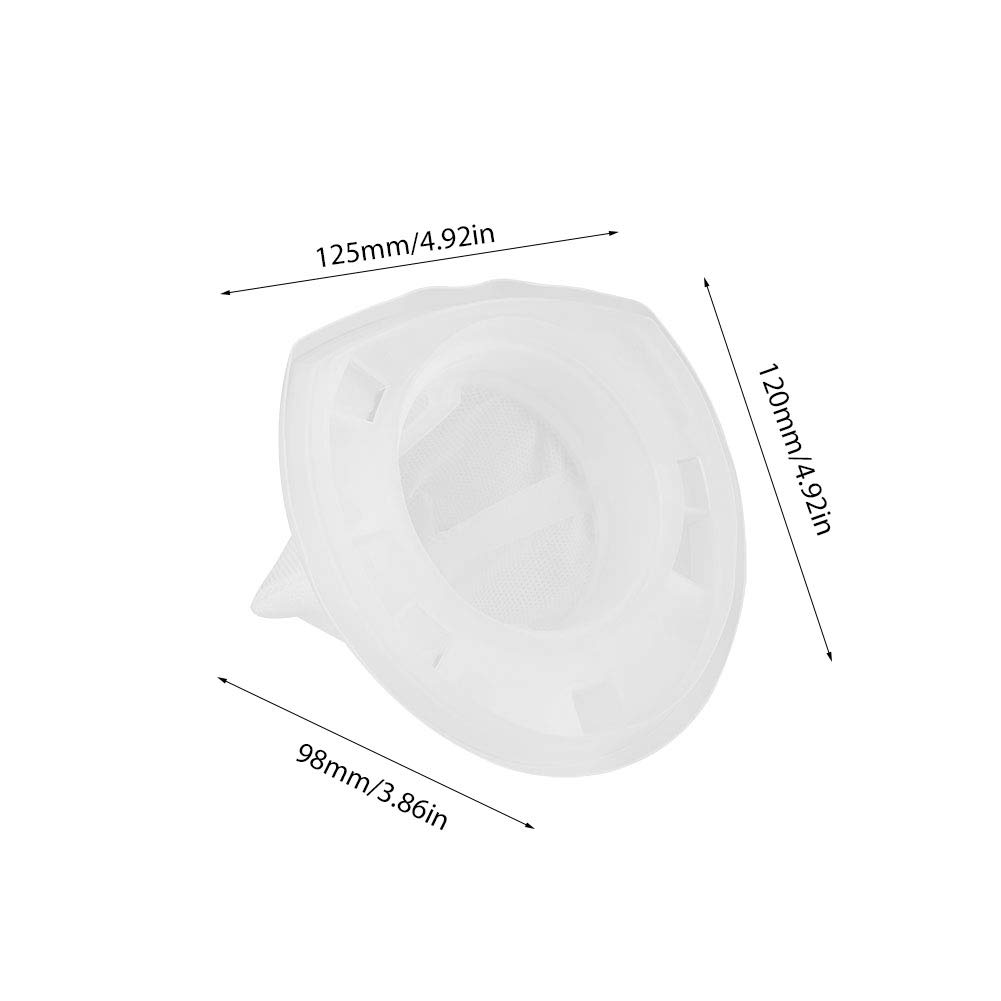 Dust Buster Filter Replacement Black And Decker Handheld Vacuum Filter Vf110 DUST BUSTERS Filter 2 Pcs Silicone Washable Dust removals Filters For Chv Vacuums