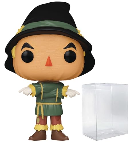 POP Movies: The Wizard of Oz 85th Anniversary - Figura de vinilo Funko de espantapájaros (incluye funda protectora de caja compatible), multicolor, 3.75 pulgadas