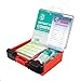 Be Smart Get Prepared OSHA/ANSI First Aid Kit - 10 Person, 100 Pieces - Designed for Home, Business, School, Industrial, and Restaurants - Compact & Portable