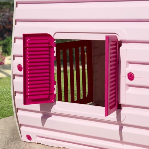 Pink Childrens Playhouse Wendy House Magical Play House Suitable For In Or Outdoors By Garden Store Direct - Image 3