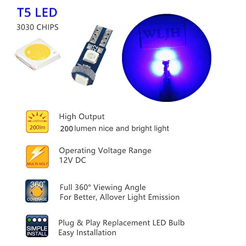 Kit completo de lámparas LED para tablero Ford Explorer 1995-2001 miniatura 3