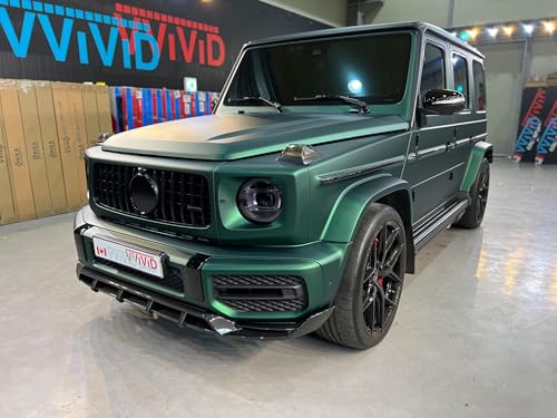 Image of ColorFusion PPF by VViViD, Satin Chrome Stealth Green Dry Apply PPF Vinyl Car Wrap Roll 60ft x 5ft