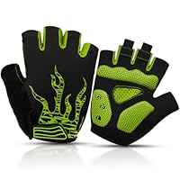 WESTWOOD FOX Guanti Da Ciclismo Mezze Dita Guanti Da Moto Antiscivolo Guanti Da MTB In Gel Traspirante Antiurto Per Uomo Donna Guanti Sportivi Campeggio All'aperto - Foto 7