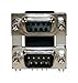 NORCOMP 178-009-513R691 Stacked (Dual) 9 Position Dual Row Female Socket Right Angle D-Sub Connectors - 2 item(s)
