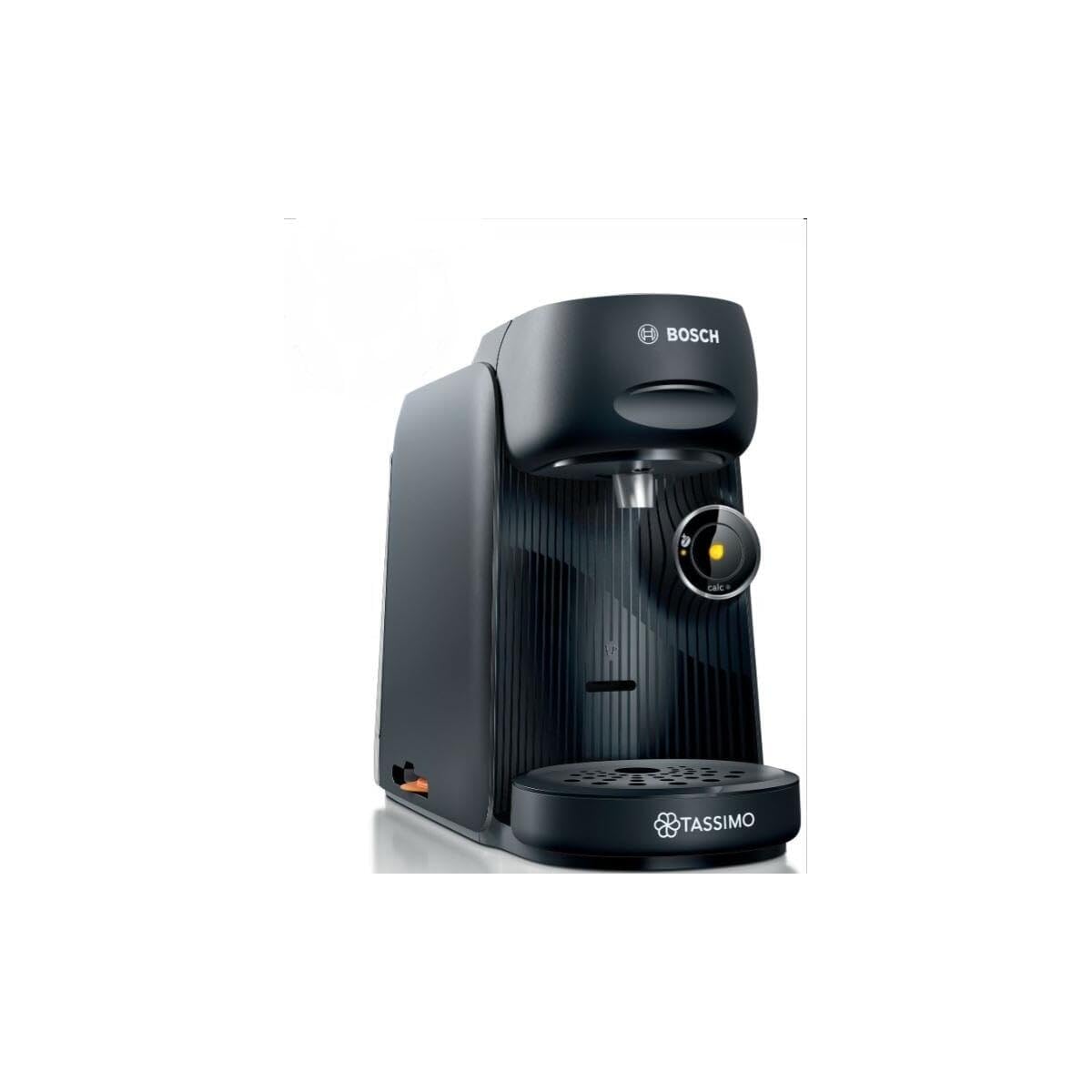 Bosch Tassimo finesse friendly Capsule Macchina TAS162E, 70 Bevande, Caffè più intenso sulla pressione della testa, Spegnimento automatico, sostenibile, perfettamente dosato, 1400 W, nero/​nero