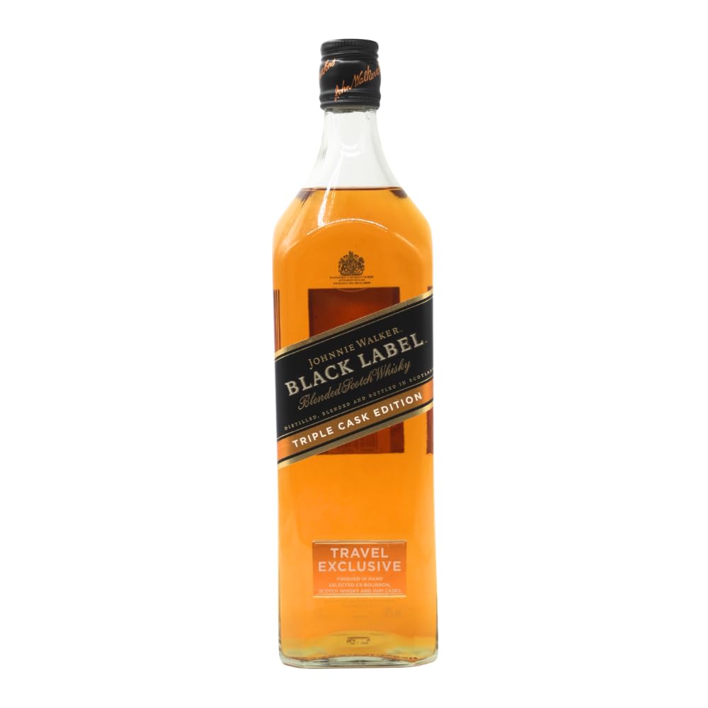 Johnnie Walker BLACK LABEL Blended Scotch Whisky TRIPLE CASK EDITION 40% Vol. 1l in Giftbox
