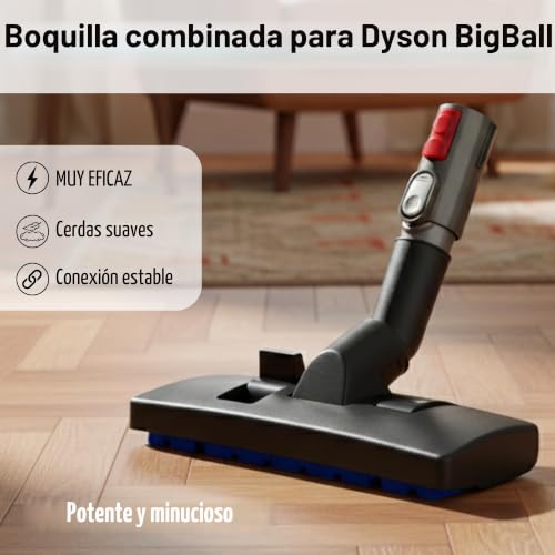 Miniatura 2 de Maxorado Boquilla Combinada Para Dyson Big Ball 1 2 Cinetic Cy22 Cy23, Boquilla De Suelo, Boquilla Compatible Con Pieza De Repuesto Para Aspiradora, Cepillo De Aspiradora, Cepillo Bigball