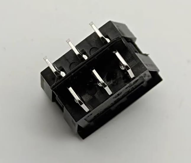 1PC Canal MR3 10A 125/250V 6-pin Two-Position Black Rocker Switch 10?4? A 250V T85 Power Switch
