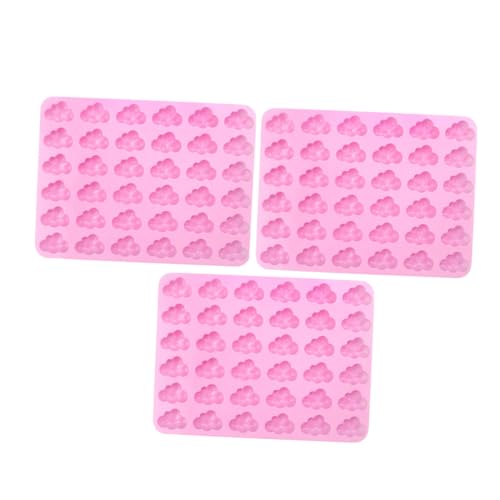 TIDTALEO 3 Piezas Silicona para Chocolate Forma para Hornear Dulces y Gelatinas para Decorar Postres y Snacks