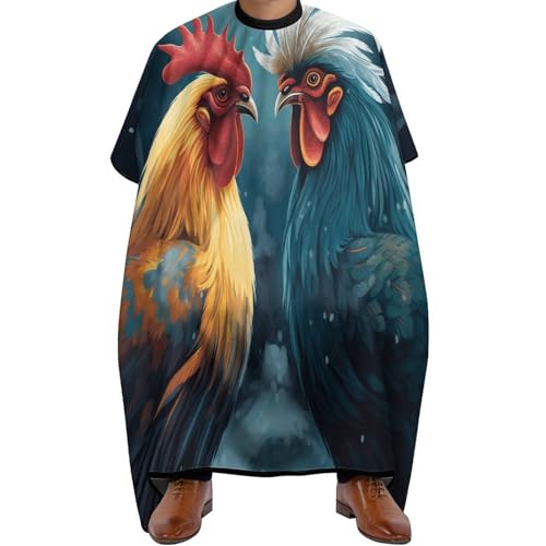 Capa para Corte de Cabello con Diseño de Gallina 66.9x56.7 pulgadas miniatura 1