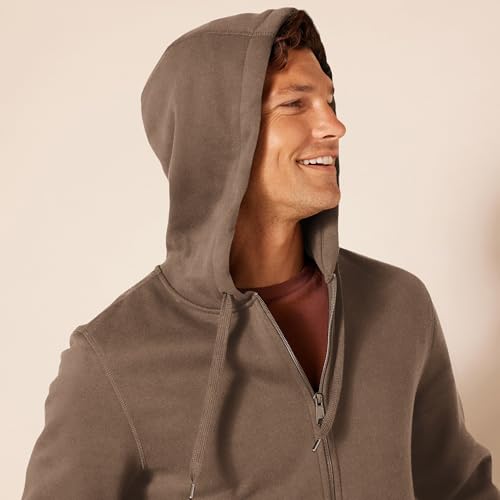 Image of Amazon Essentials Men's Full-Zip Fleece Hoodie Sweatshirt (Available in Big & Tall)
