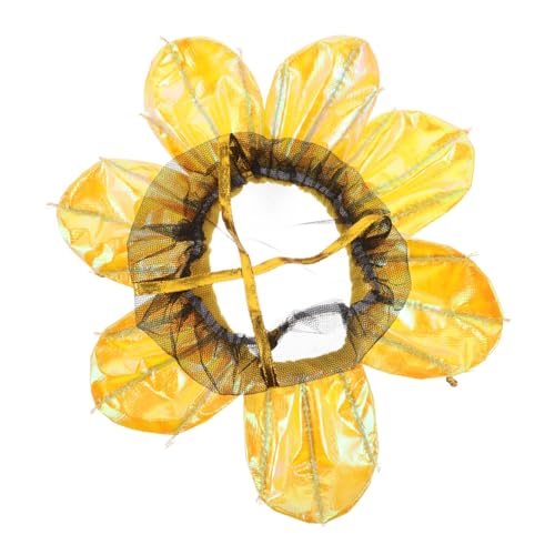 LIOOBO Sunflower Costumes Hat Lightweight Boys and Girls Headband Sunflower Event Headgear for Toddlers
