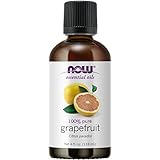 NOW Essential Oils, Grapefruit Oil, Sweet Citrus Aromatherapy Scent, Cold Pressed, 100% Pure, Vegan,...