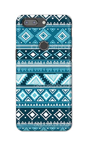 Image of PRINTFIDAA Coloured Tribal Pattern Hard Back Cover for OnePlus 5T Back Cover -(P6) KAT1008