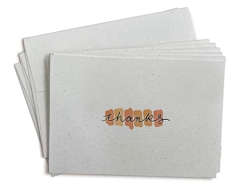 Image of Sugartown Greetings Color Palette Orange Thank You Cards - 24 Note Cards with Envelopes - Blank Colorful Thanks Cards
