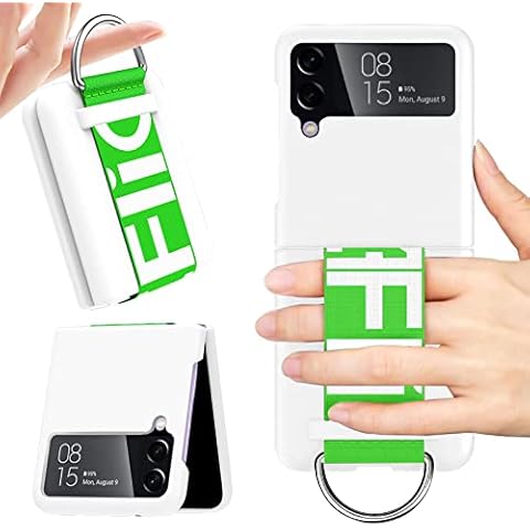 Funda Ultradelgado para Samsung Galaxy Z Flip 4 con Correa Cover