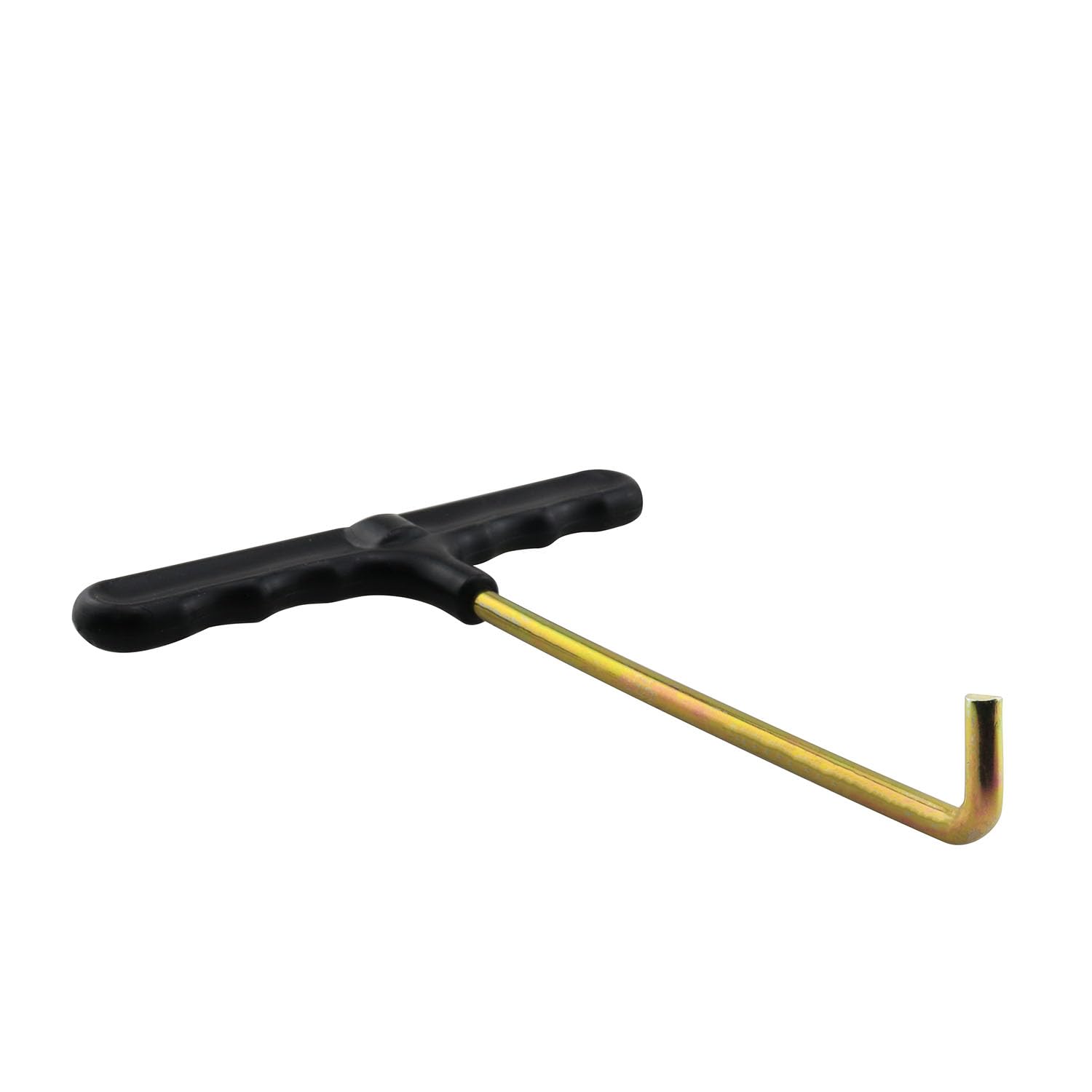 2pcs 140mm/5.5" Stainless Steel T Hook Spring Pull Hook Lift Hooks Handle for Trampoline Pull Springs Open Manhole Covers