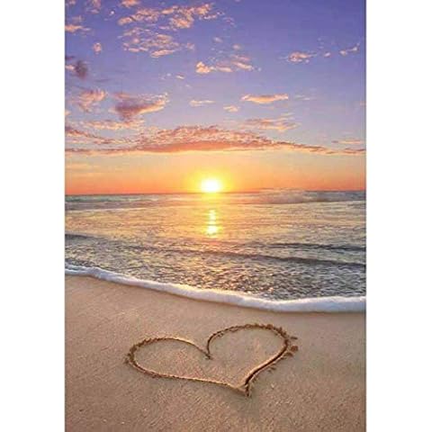 FuigeBach Diamond Painting Kits for Adults Full Drill DIY Love Diamond Art Kits Painting by Number Kits Crystal Rhinestone Embroidery Cross Stitch Arts Craft for Home Decor Gifts 45X35CM Cover