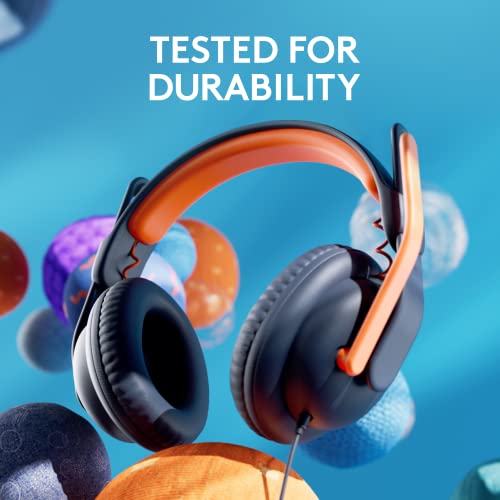 Image of Logitech Zone Learn On-Ear Wired Headsets for Learners, Comfortable and Adjustable fit for Kids, Replaceable Accessories, Mic, USB-C for Windows /macOS /iPadOS /Android /Mobile