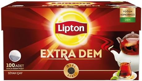 Lipton Extra Dem Demlik Poşet Çay, 100'lü, 320g — Amazon ürün görseli