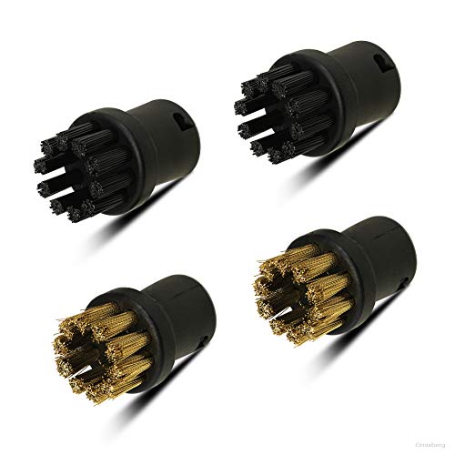 Lot de 4 brosses rondes - 2.863-264.0 - 2.863-061 - Deux couleurs Cover