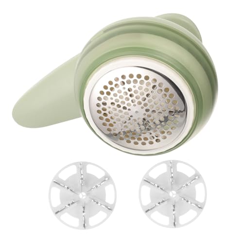 Anneome 充電式耐久性毛玉取り器 ハニカムメタルカバー採用 衣類布製品用電動ファブリックシェーバー エルゴノミックハンドル快適家用毛玉カット器