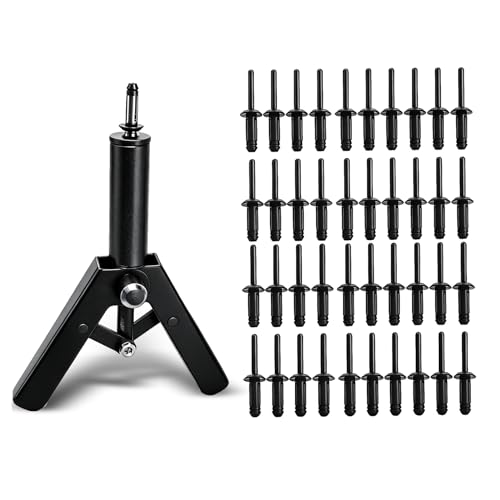 Pistolet à rivets en plastique waltyotur pour fixer les clips et habillages auto cassés