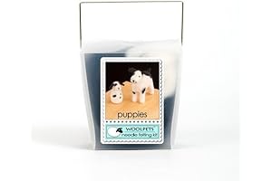 Puppies Wool Needle Felting Craft Kit: The Perfect Craft for Beginners and Advanced Felters