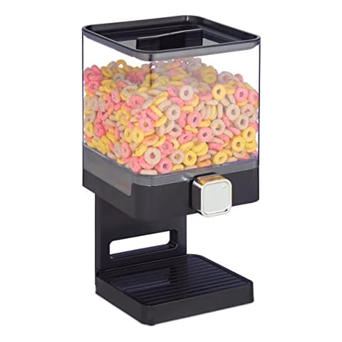 Relaxdays Muesli Dispenser for Cereal and Candy Cover