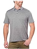 G.H. Bass & Co Men's Short Sleeve Polo (XL) Grey