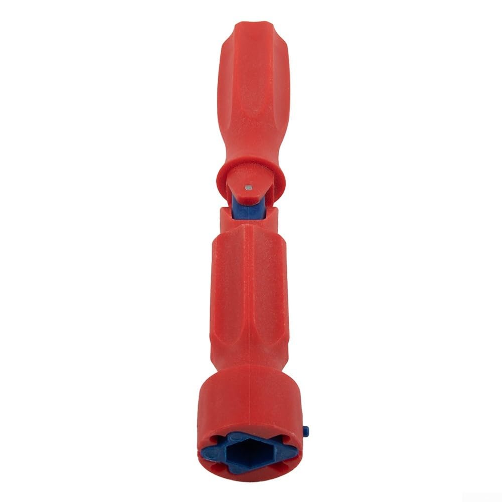 Robuster WC-Sitz-Montageschlüssel für Verschiedene Schraubengrößen, 10 mm, 13 mm, 17 mm