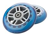 Razor Scooter Replacement Wheels Set with Bearings - Blue
