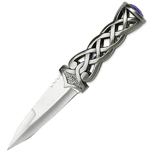 Master cutlery twisted steel scottish dirk knife