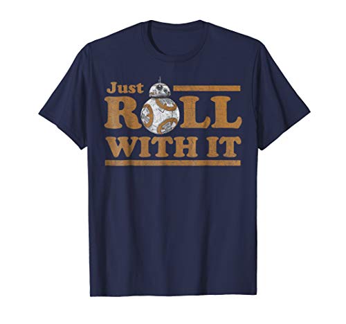 Star Wars Last Jedi Retro Just Roll BB-8 Graphic T-Shirt