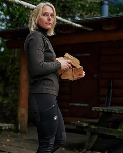 Deerhunter Lady Reinforced Tights Black