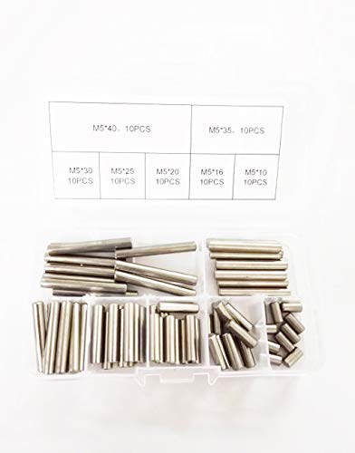 304 Stainless Steel Dowel Pin Shelf Support Pin Assortment Kit Fasten Elements Stainless