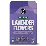 FGO Organic Dried Lavender Flowers, Extra Grade Dried Buds, Imported from France for Culinary or Sachet Bags, 4oz, Packaging May Vary (Pack of 1)