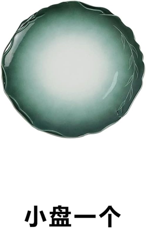 Decorative Dining Table Ceramic Tableware Set Dinner Plate Dining Room Disc Bowl Dishes Placemat Set