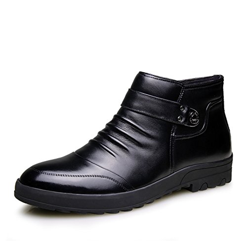 Chaussures en cuir de vache pour homme l'esprit chaleureux de l'hiver